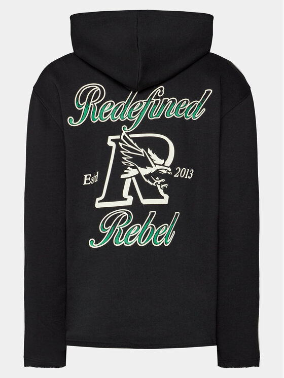 Redefined Rebel Redefined Rebel Μπλούζα Branson 223144 Μαύρο Regular Fit