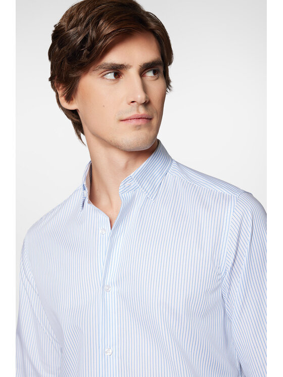 Próchnik Próchnik Koszula PM53 KO073224000050 Biały Slim Fit