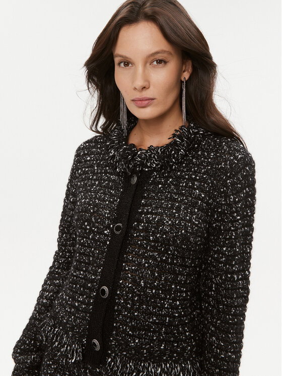 TWINSET TWINSET Marynarka 232TT3360 Czarny Regular Fit