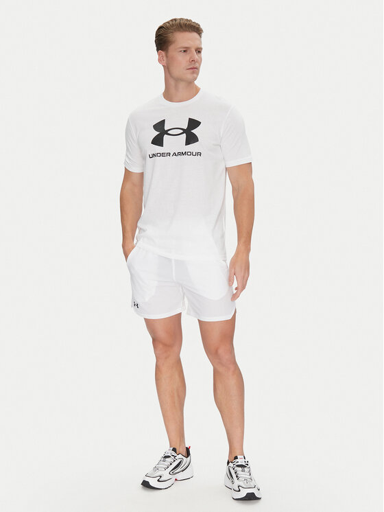 Under Armour Under Armour Sportiniai šortai Vanish Woven 6in 1373718 Balta Regular Fit