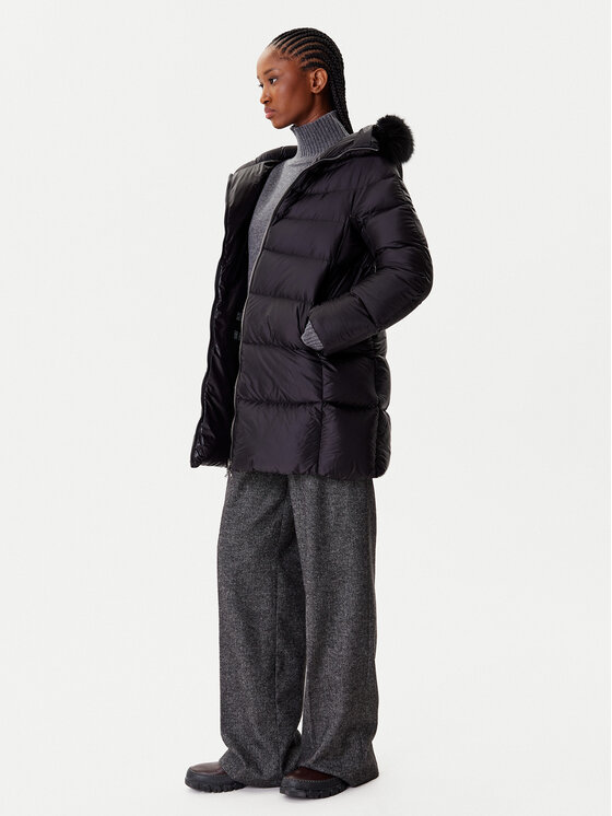 Hetregó Hetregó Пуховик Hanna 8P602F 25WD02 Чорний Regular Fit