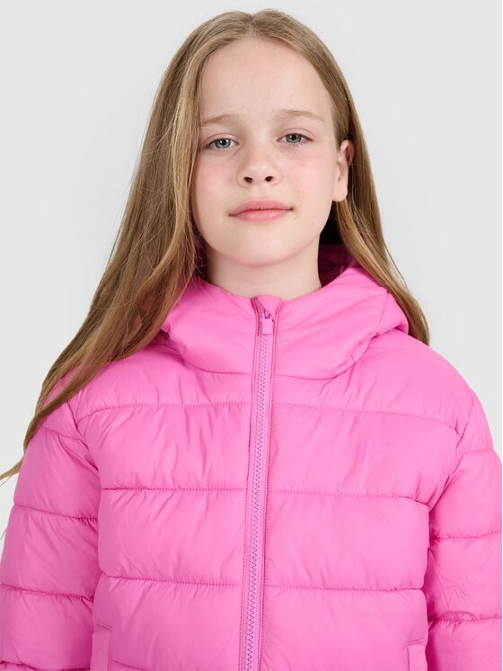 4F 4F Giubbotto piumino 4FJRAW25TDJAF0816-54S Rosa Regular Fit