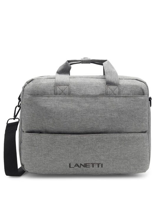 Lanetti Lanetti Laptoptasche LAN-K-011-04L Grau