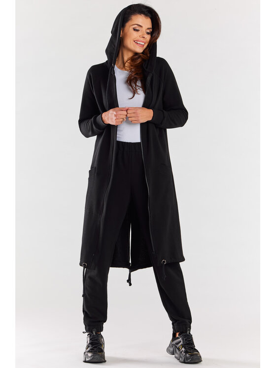 Infinite You Infinite You Mikina M278 Čierna Basic Fit