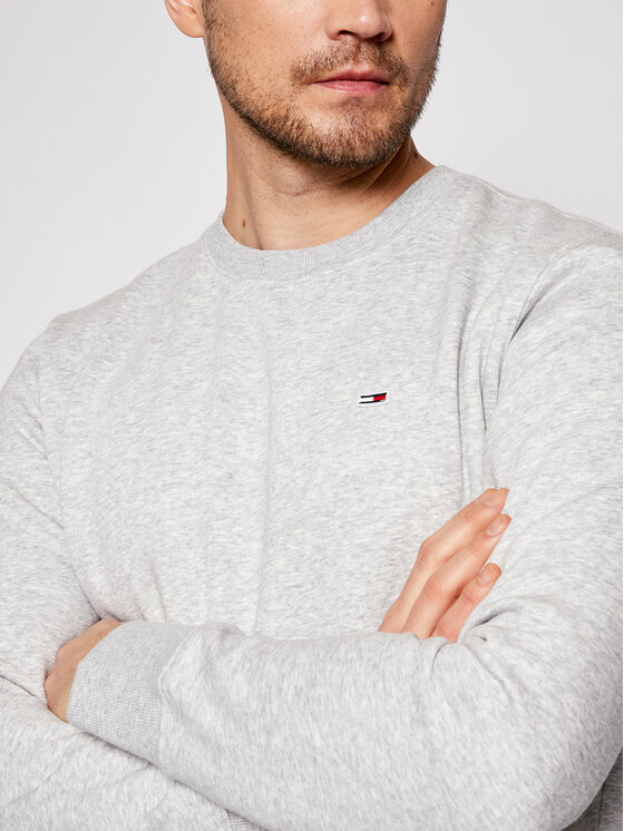 Tommy Jeans Tommy Jeans Mikina DM0DM09591 Šedá Regular Fit