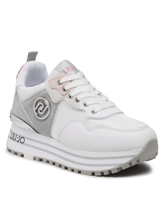 Sneakers Liu Jo Maxi Wonder 55 BA3075 PX342 Alb