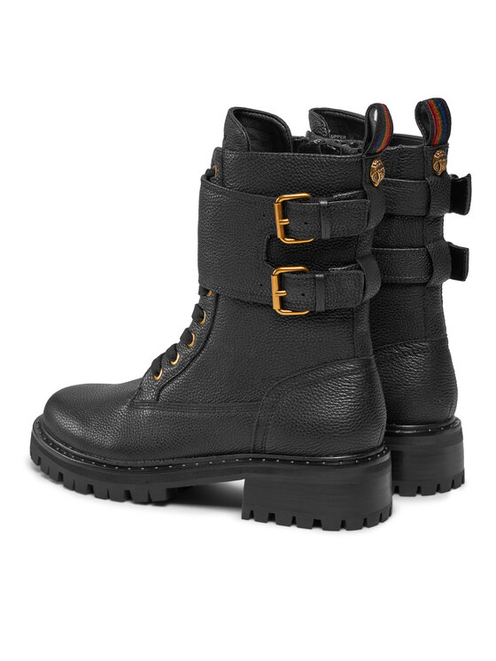 Kurt Geiger Kurt Geiger Turistická obuv 225-Brooke Combat Boot 559700109 Černá