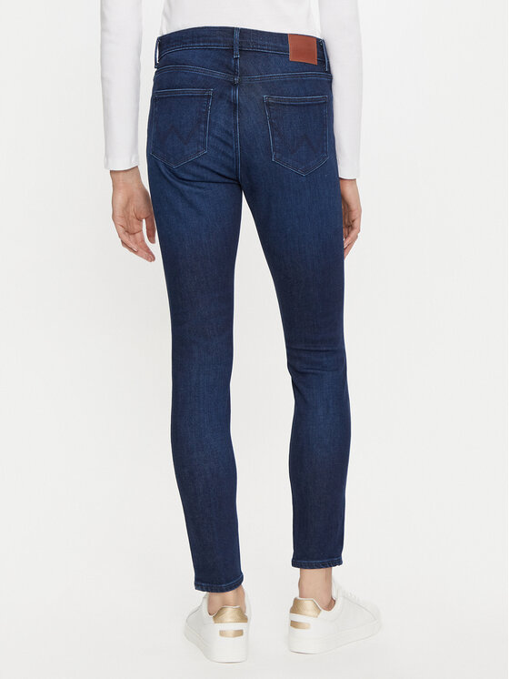 Wrangler Wrangler Traperice 112358235 Tamnoplava Skinny Fit