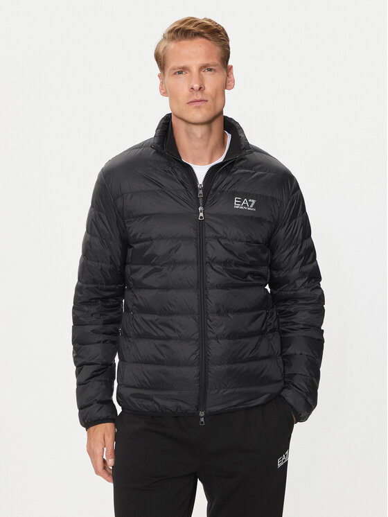 EA7 Emporio Armani Vatovaná bunda 8NPB23 PNGPZ 1200 Čierna Regular Fit