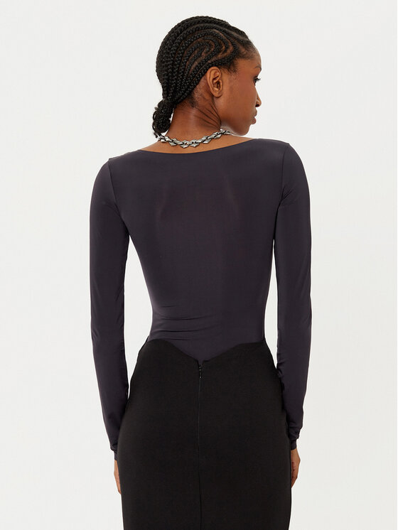 Patrizia Pepe Patrizia Pepe Bodi 8M1689/J257-K103 Črna Slim Fit