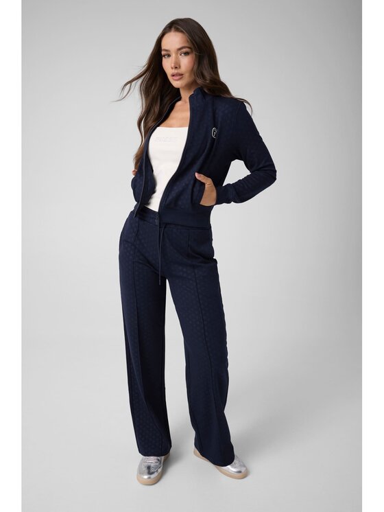 Guess Guess Bluza 183765 Niebieski jasny Classic Fit