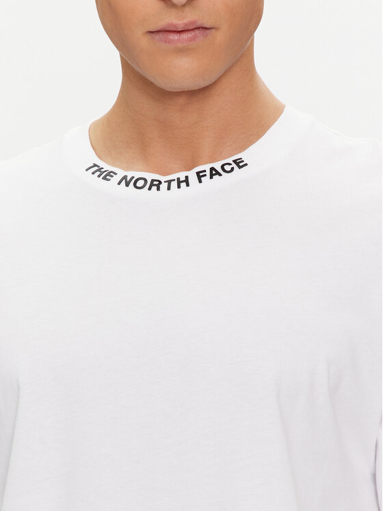 The North Face The North Face Tricou Zumu NF0A87DD Alb Regular Fit