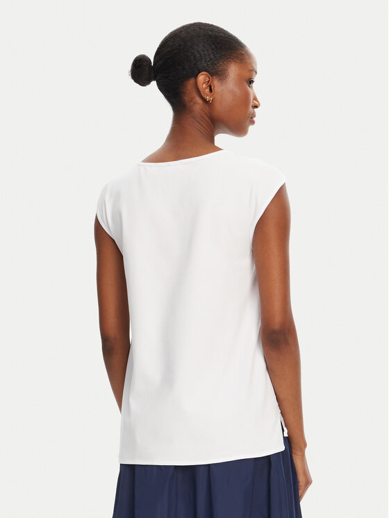 Marella Marella Bluză Zinco 2515111072 Alb Regular Fit