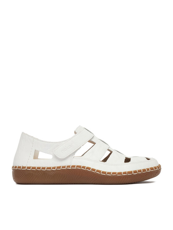 Rieker Pantofi CEO-N2453-80 Alb
