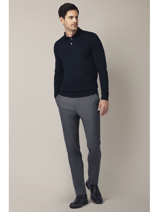 Lancerto Lancerto Spodnie materiałowe Gennaro SP131225000001 Szary Slim Fit