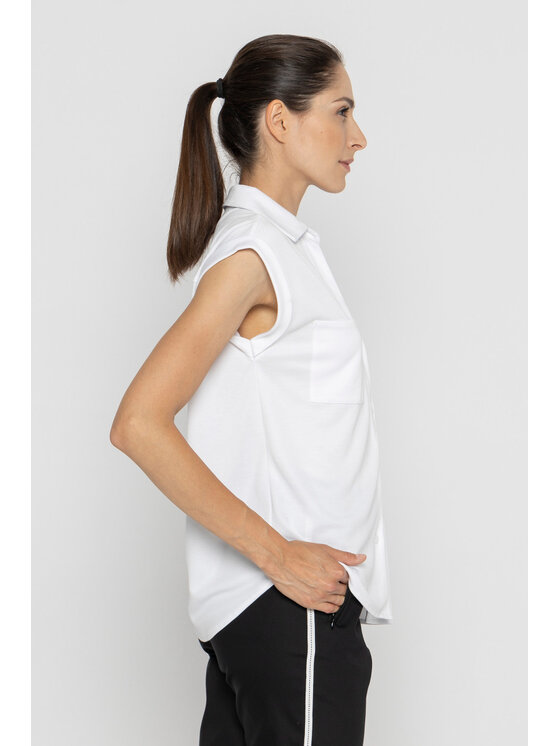 Deni Cler Milano Deni Cler Milano Koszula T-DC-1256-D5-46-10-1 Biały Regular Fit