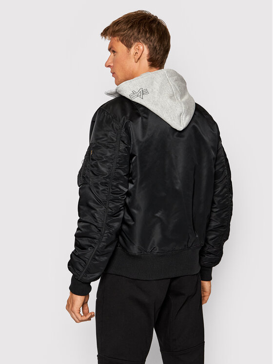 Alpha Industries Alpha Industries Bunda bomber Ma-1 D-Tec 183110 Černá Regular Fit