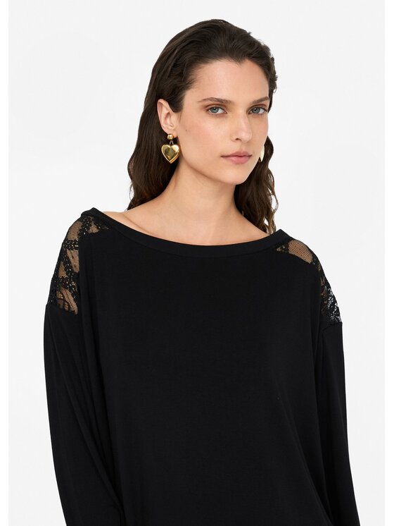 Liu Jo Liu Jo T-shirt TF5186JS360A3370 Nero Regular Fit