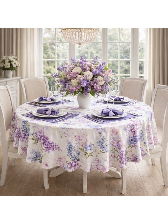 Roseberry Home Roseberry Home Obrus Gillyflower Czerwony