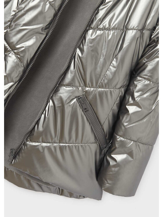 Mayoral Mayoral Giubbotto invernale 7486 Argento Regular Fit