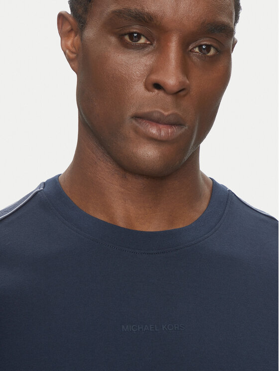 Michael Kors Michael Kors T-Shirt CT4524E1V2 Granatowy Regular Fit