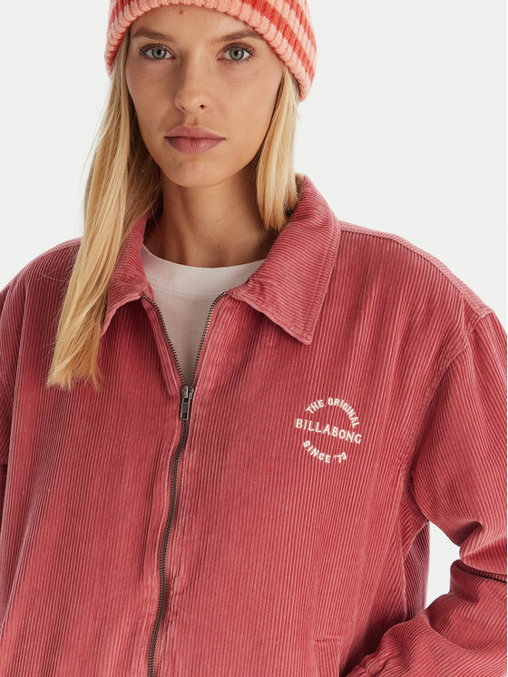 Billabong Billabong Μπουφάν μεταβατικό Chill Time EBJJK00174 Ροζ Regular Fit