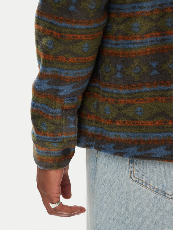 Billabong Billabong Fleecejacke EBYPF03014 Dunkelgrün Regular Fit
