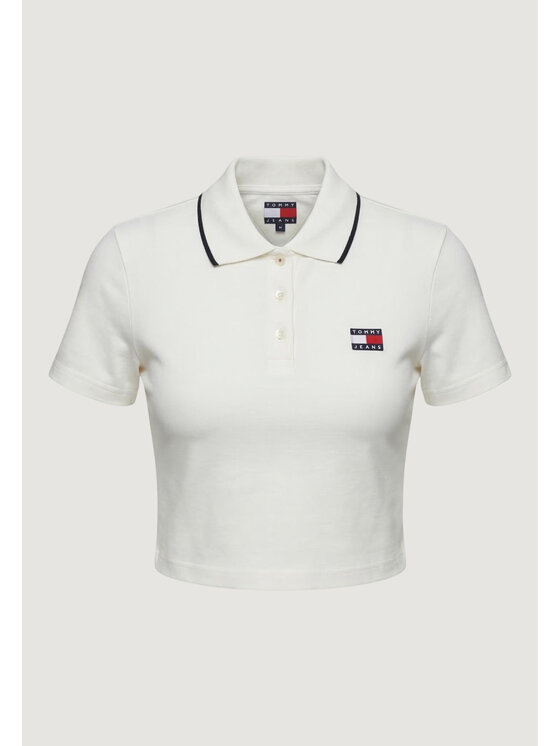 Tommy Jeans Tommy Jeans T-Shirt TJW CRP BADGE SS Μπεζ Shirt Fit