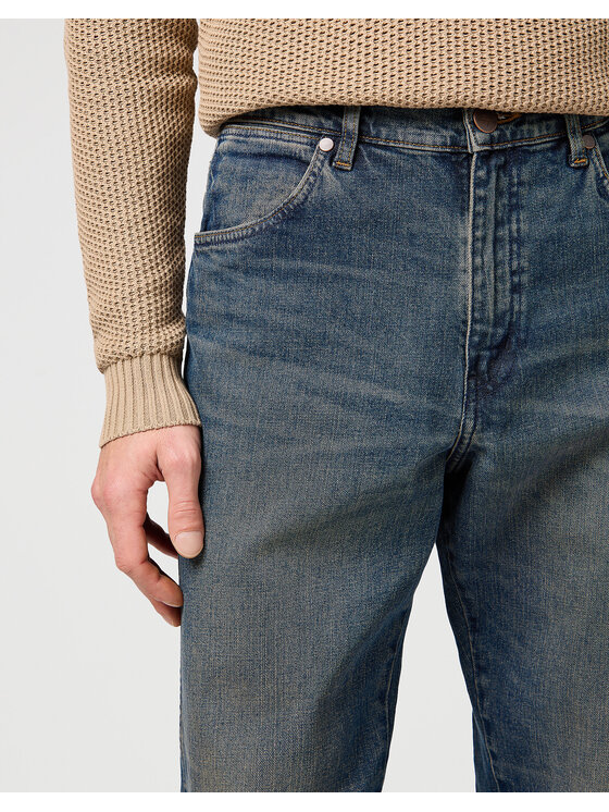 Wrangler Wrangler Jeansy FRONTIER Niebieski Regular Fit