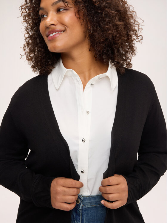 Fiorella Rubino Fiorella Rubino Sweter M276L008558N033 Czarny Regular Fit
