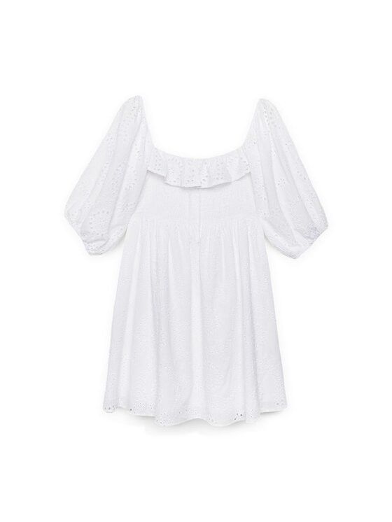 Fiorella Rubino Fiorella Rubino Sukienka codzienna 7464L001145N011 Biały A-Line Fit