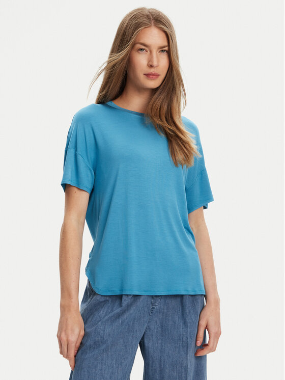 Női Póló United Colors Of Benetton, Méret: S, Kék, 3Z12D101X