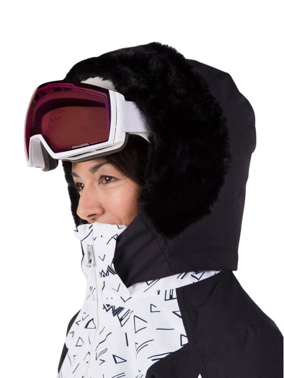 Rossignol Rossignol Kurtka narciarska Saluver PR Biały Basic Fit