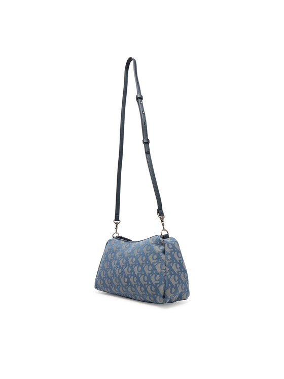 Calvin Klein Jeans Calvin Klein Jeans Ročna torba Ckj Monogram Drop Sm Shoulder Ba LV04K3142G Modra