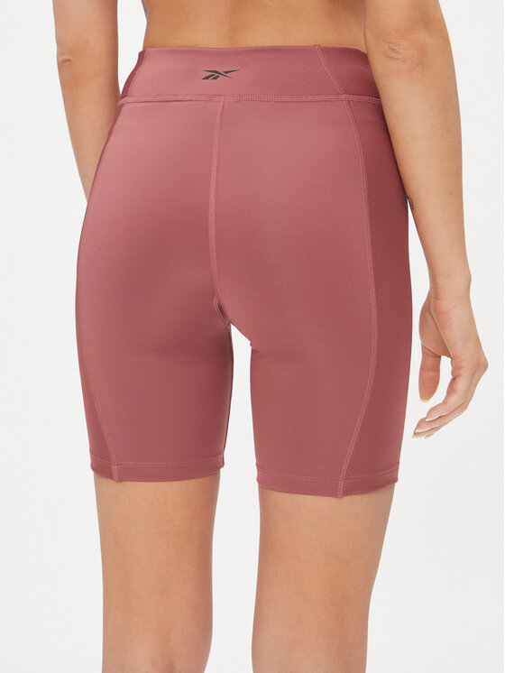 Reebok Reebok Szorty sportowe Yoga Performance IM4043 Różowy Tight Fit