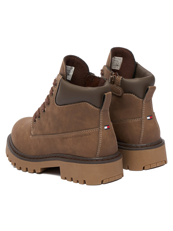 Tommy Hilfiger Tommy Hilfiger Outdoorová obuv T3X5-34125-1269509 D Hnedá