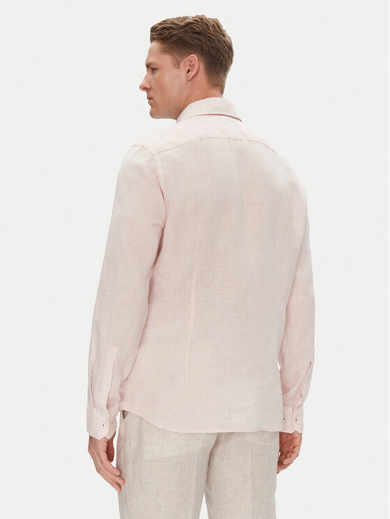 JOOP! JOOP! Koszula 17 JSH-146Pai-W 30046075 Różowy Slim Fit