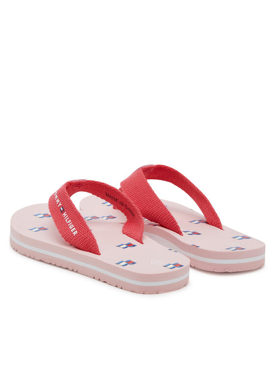 Tommy Hilfiger Tommy Hilfiger Japonki T3A8-33807-0058X M Różowy
