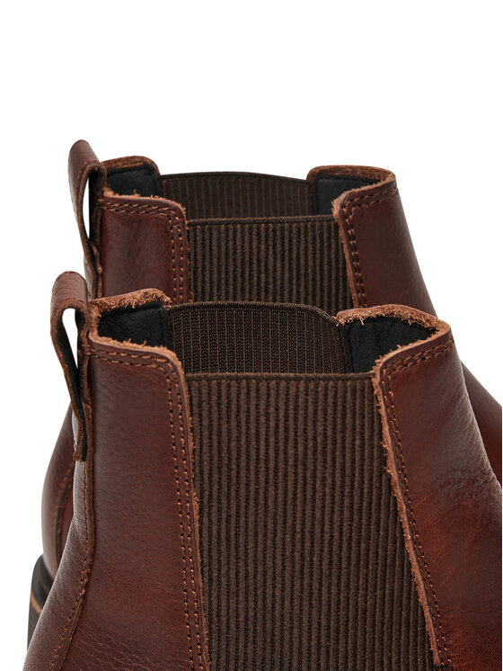 Birkenstock Birkenstock Kotníková obuv s elastickým prvkem Highwood 1025782 Hnědá