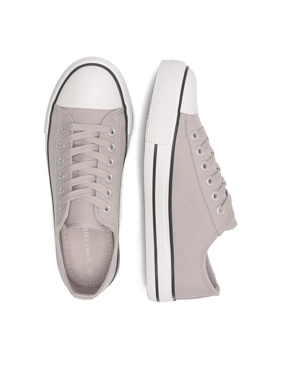 Jenny Fairy Jenny Fairy Sneakers aus Stoff WS071201-01 Grau
