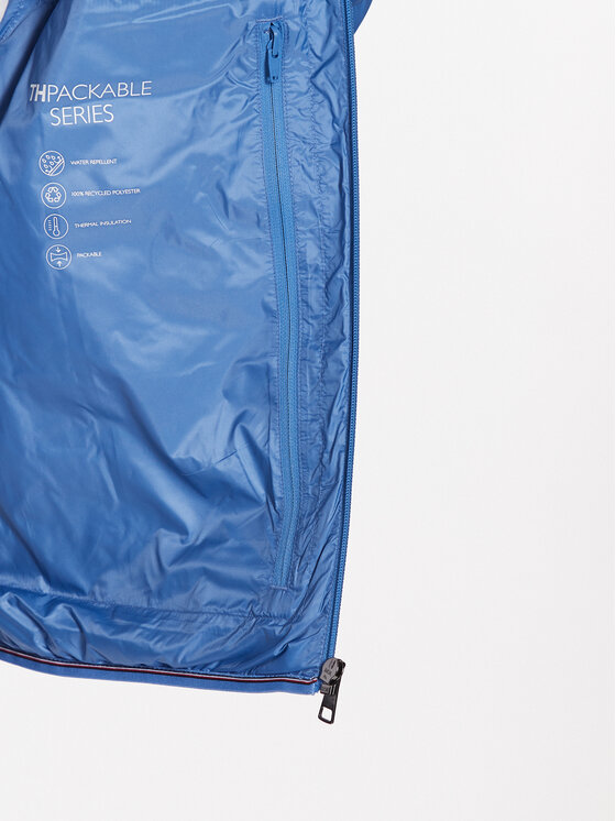 Tommy Hilfiger Tommy Hilfiger Преходно яке MW0MW18763 Син Regular Fit