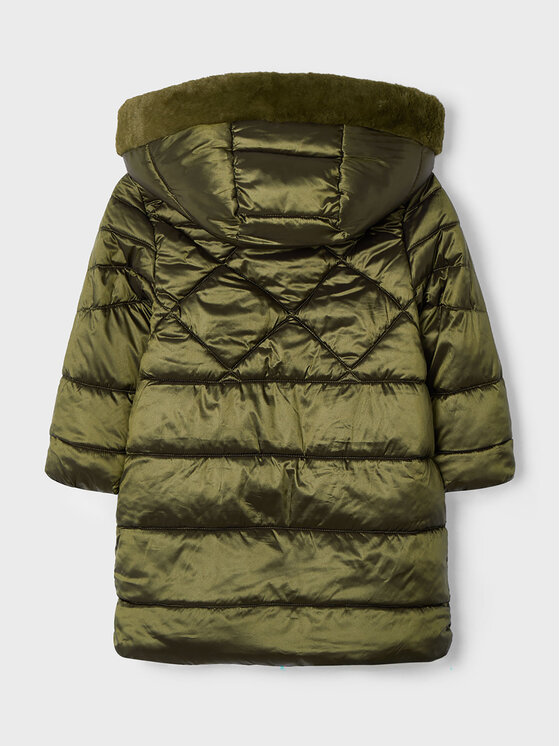 Mayoral Mayoral Kurtka zimowa 4.415 Khaki Regular Fit