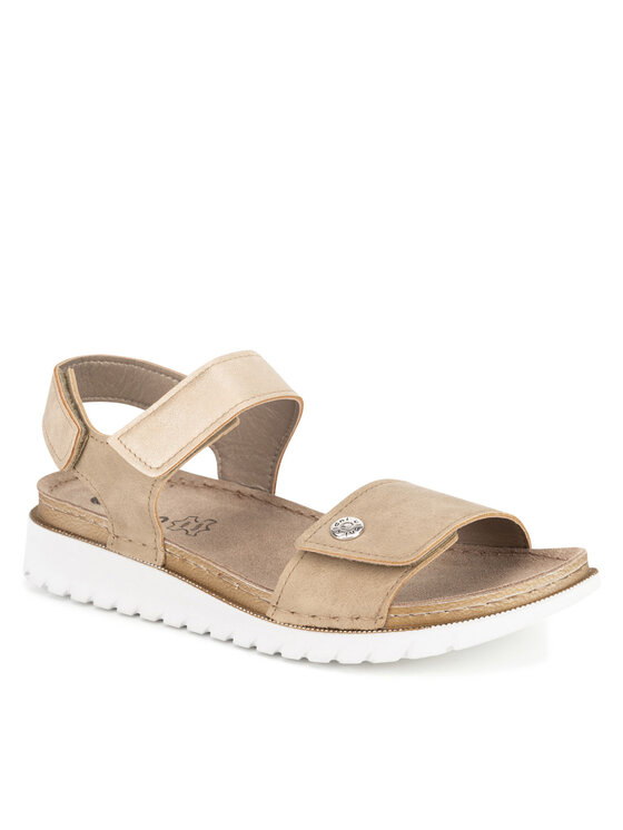 Inblu Inblu Sandały CN310200 Złoty