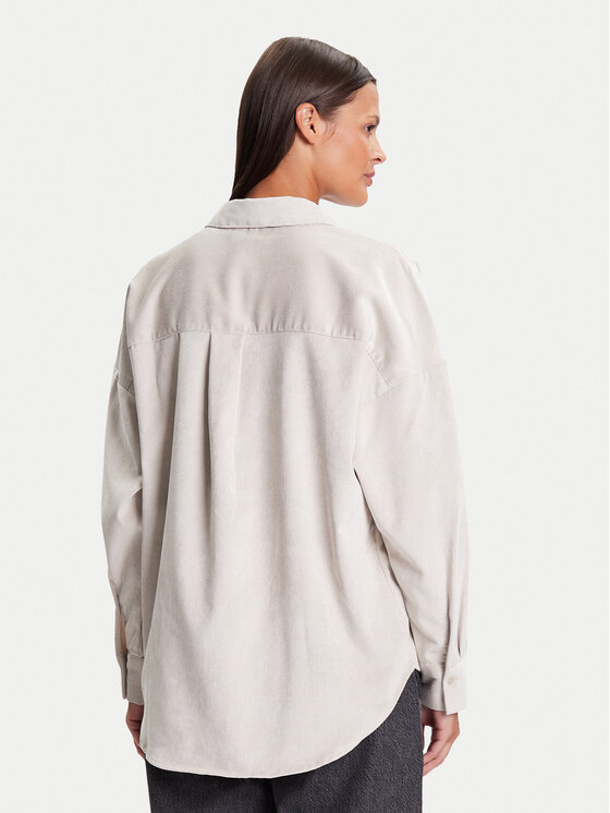 Vero Moda Vero Moda Košulja Sanne 10317194 Bež Oversize