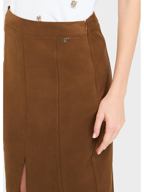 Liu Jo Liu Jo Minigonna MF5186E1090X0506 Marrone Regular Fit