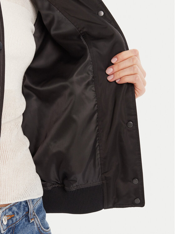 HUGO HUGO Bomberjacke Felinah 50541214 Schwarz Regular Fit