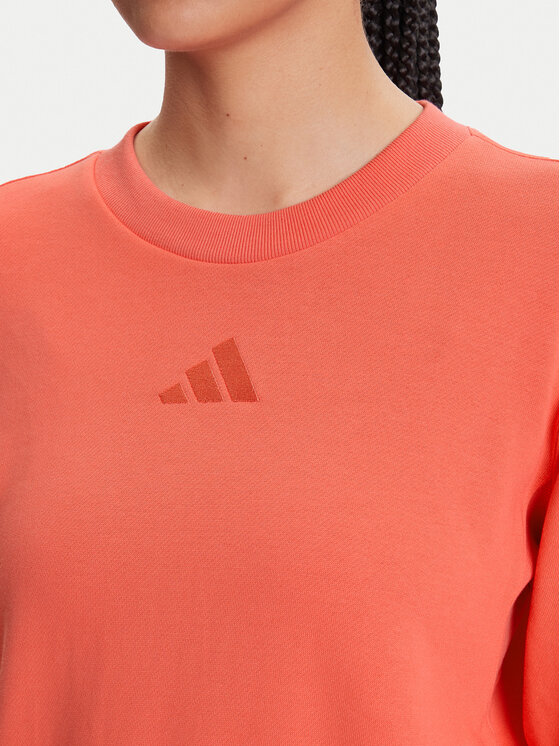 adidas adidas Світшот ALL SZN French Terry KD9775 Кораловий Regular Fit