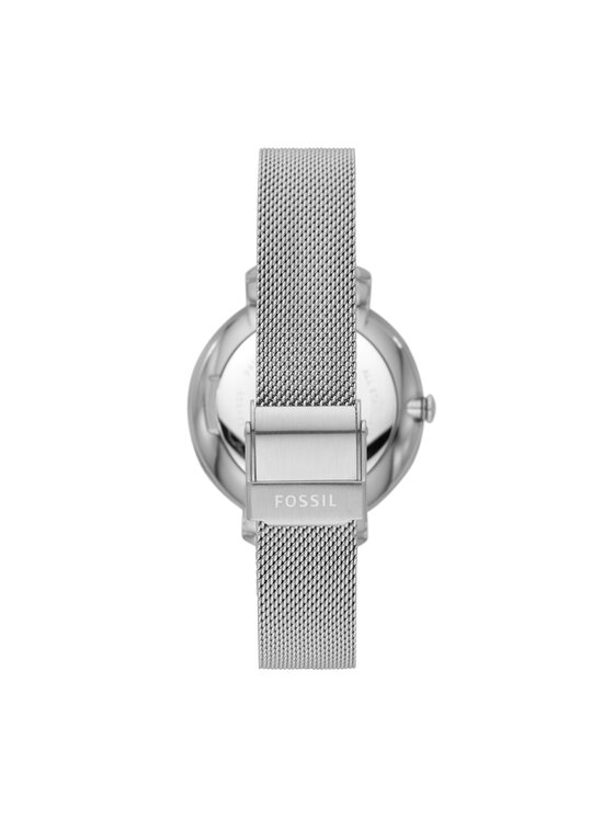 Fossil Fossil Zegarek Jacqueline ES4627 Srebrny