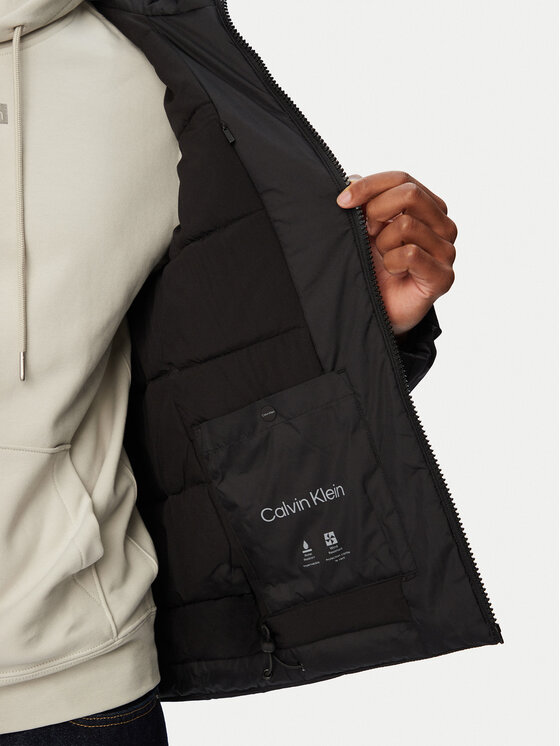 Calvin Klein Calvin Klein Prijelazna jakna Rxd LV04LF503G Crna Regular Fit