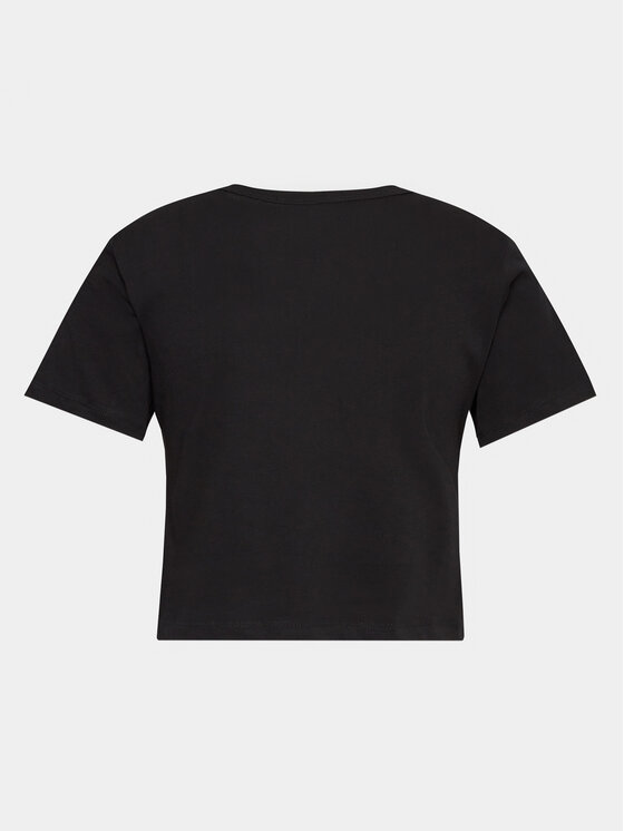 T-shirt 16609 Nero Slim Fit